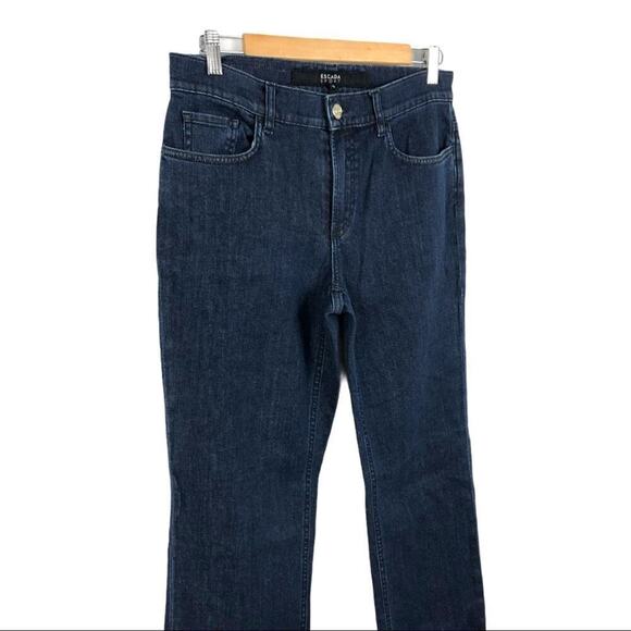 New Escada Sport High Rise Straight Leg Jeans Dark Wash Size 38 Women's Denim - Picture 2 of 13